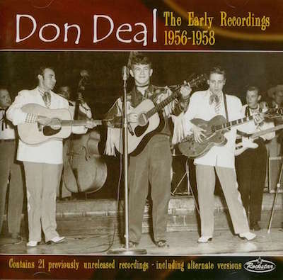 Don Deal - The Early Recordings 1956-1958